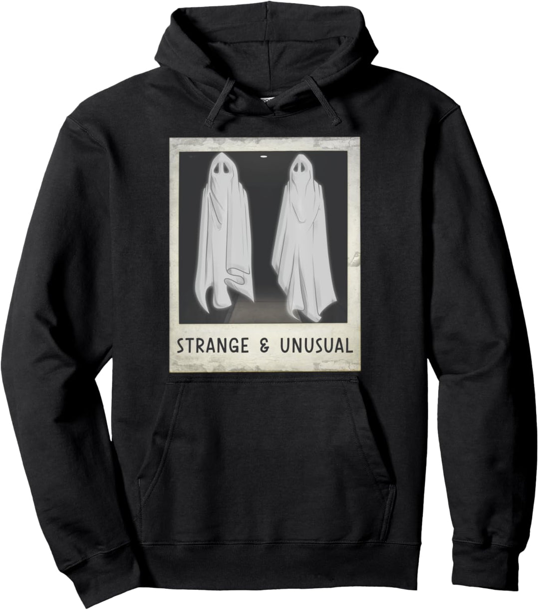 Seltsame & ungewöhnliche Ghosts Halloween Celebrations Skelett Pullover Hoodie