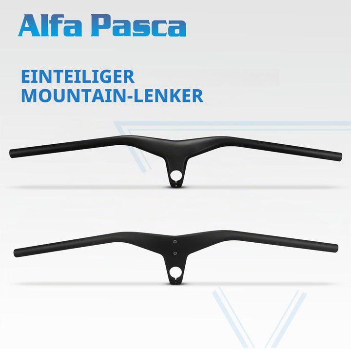 Alfa Pasca carbon lenker mtb 28.6 Integrierte mtb lenker UD matt 780 * 80mm downhill lenker mountain