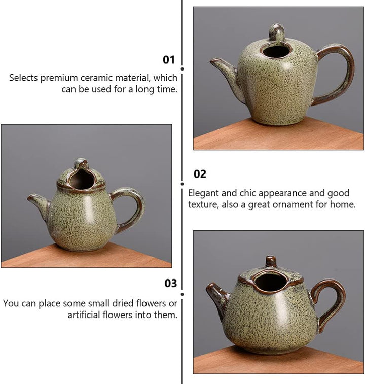 BESPORTBLE 6 Stücke Keramik Vasen Set Kleine Mini Dekorative Vasen Moderne Blumenvase Einzelne Flasc