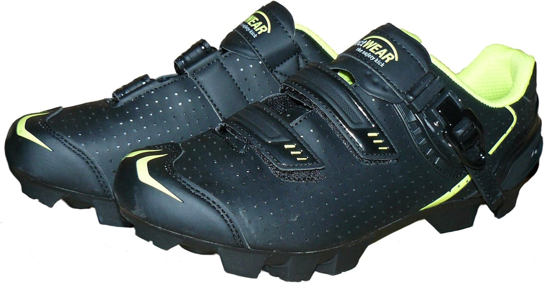 protectWEAR Mountainbikeschuhe MTBS-15004 44 EU Schwarz, 44 EU Schwarz