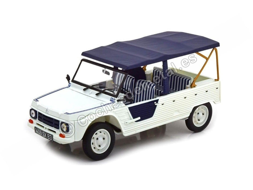 Norev 181516 Miniaturauto aus der Sammlung, Creme/Blau, 1/18e