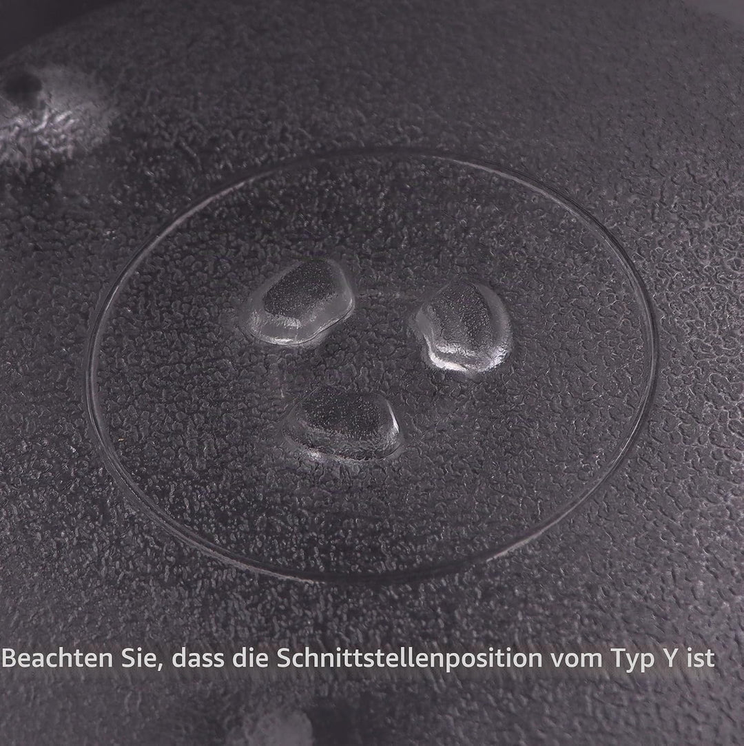 Ersatzglas für Mikrowelle, Durchmesser 31,5 cm, hitze- und hitzebeständig, für Mikrowellen 12.5"(31.