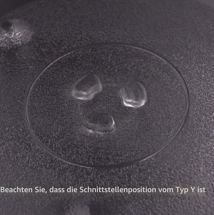 Ersatzglas für Mikrowelle, Durchmesser 31,5 cm, hitze- und hitzebeständig, für Mikrowellen 12.5"(31.
