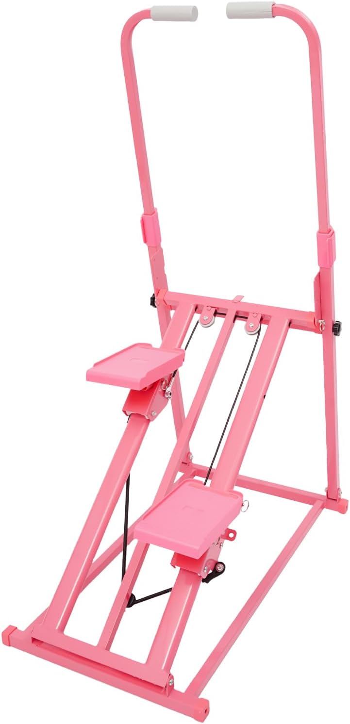 Klettermaschine, Treppensteiger Crosstrainer, Faltbarer Treppenstepper, bis Tragkraft 100kg, Vertika