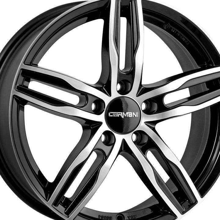 CARMANI 14 Paul black polish 6,5x16 ET42 5.00x112 Hub Bore 57.10 mm - Alu felgen