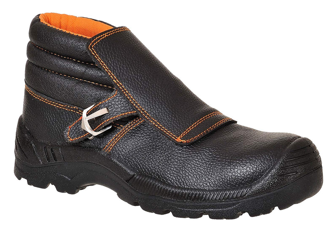 Portwest Portwest Compositelite Schweisser-Stiefel S3 HRO, Grösse: 43, Farbe: Schwarz, FW07BKR43 43