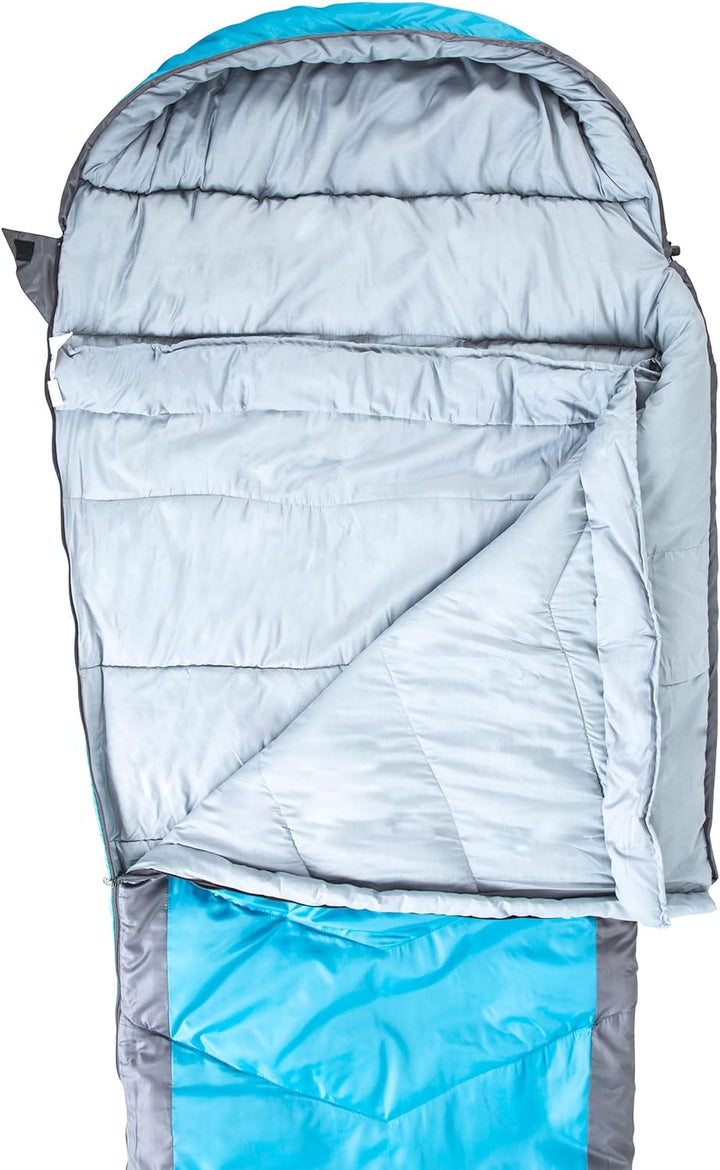 Trespass Doze DREI Jahreszeiten Schlafsack Mit Zweiwegereissverschluss 230cm X 85cm X 55cm EACH King