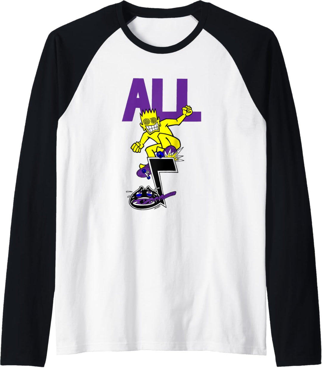 ALL Official Merchandise - Skateroy Raglan