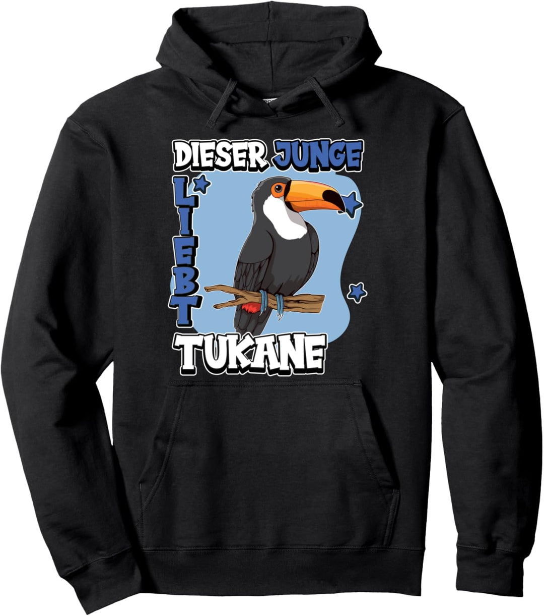 Kinder Tukan Sachen Dieser Junge liebt Tukane Pullover Hoodie