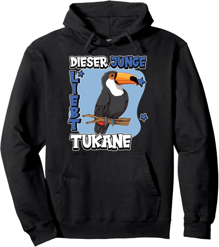 Kinder Tukan Sachen Dieser Junge liebt Tukane Pullover Hoodie