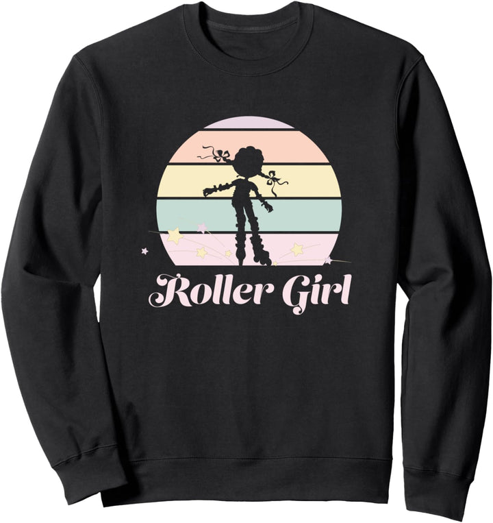 Lustig Roller Girl Retro Inline Skating Roller Skating Sweatshirt