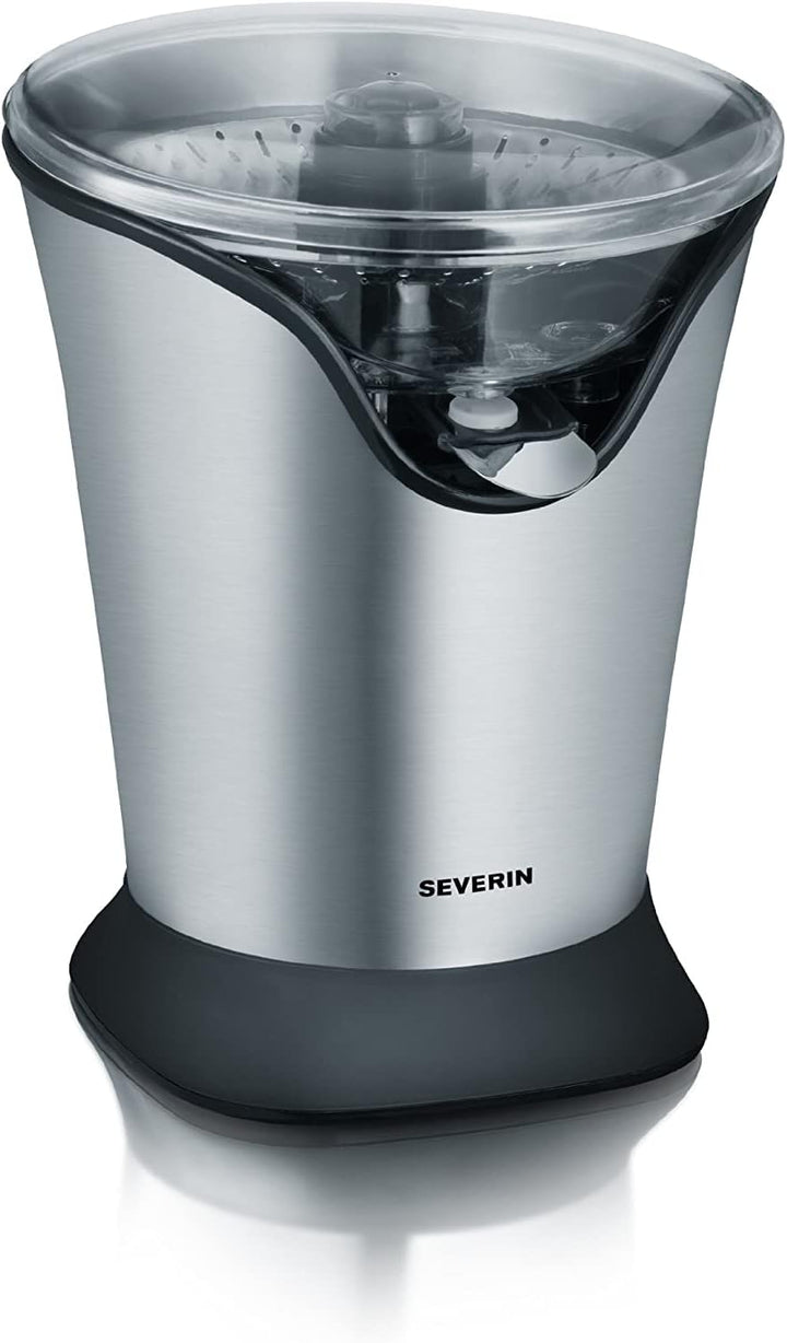 SEVERIN S73534 CP3534 Citruspresse (85 W, mit 2 Presskegeln) edelstahl
