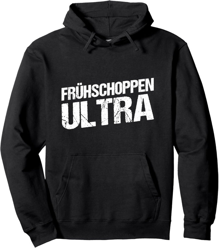 Frühschoppen Ultra Saufen Bier Am Morgen Trinken Geschenk Pullover Hoodie