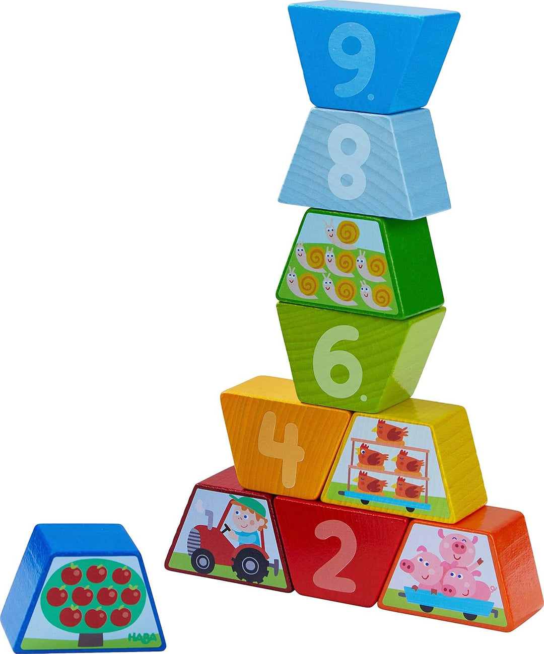 HABA Legespiel Zahlen-Bauernhof