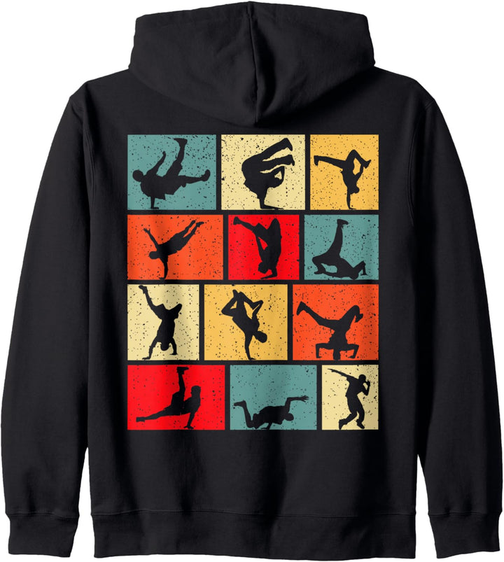 Breakdance Breakdancer Breakdancing Jungen Kinder Kapuzenjacke