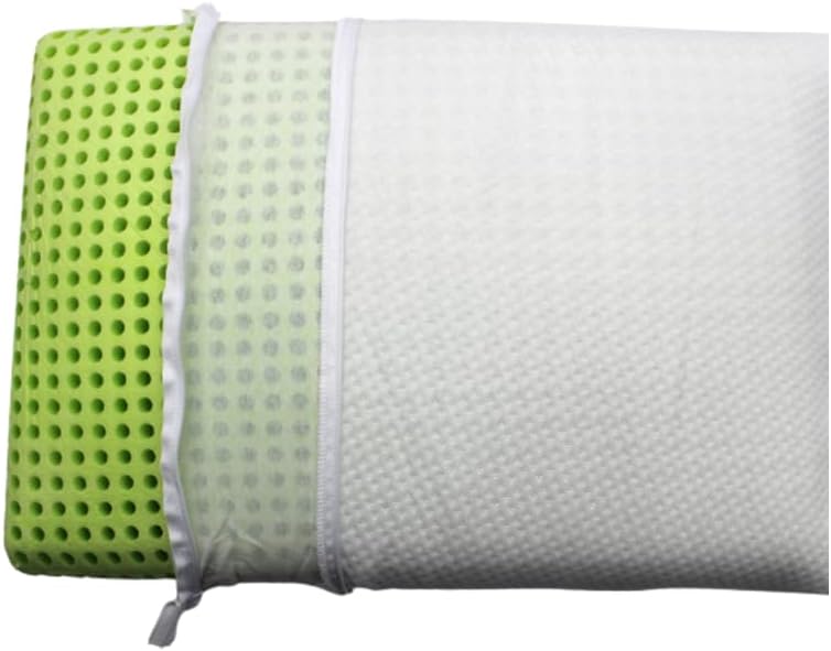 MAPE Duftkissen Nackenstützkissen viscoelastischer Thermo-Soft-Schaum Kissen 100% Baumwollbezug. Ger