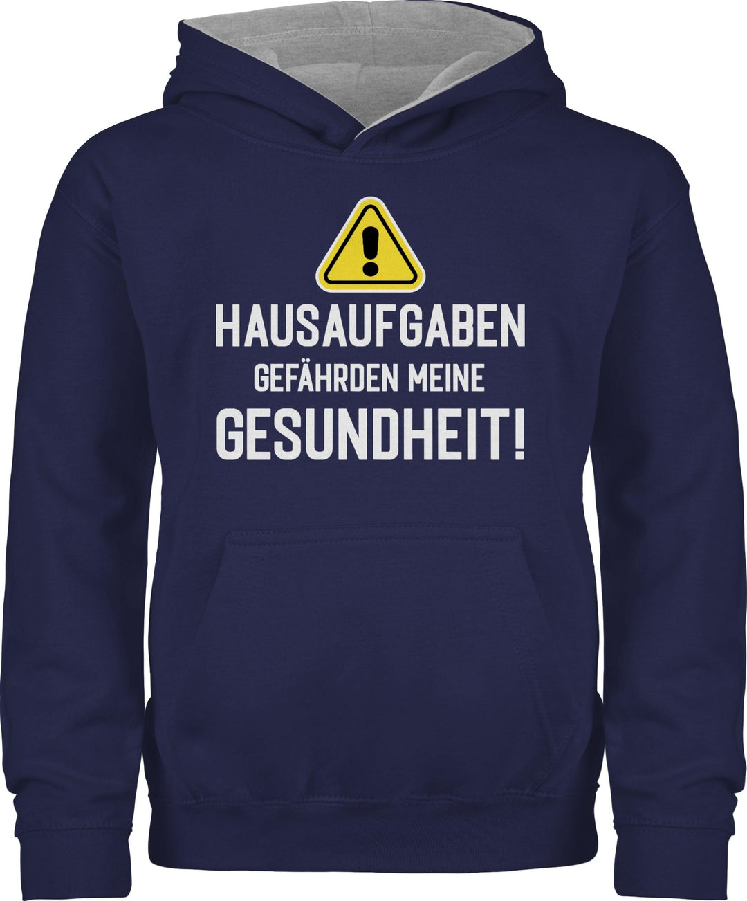 Shirtracer - Pullover Kinder Hoodie Jungen Mädchen - Einschulung - Hausaufgaben gefährden Meine Gesu