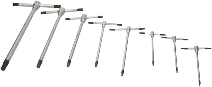 KS Tools 158.5111 8 Stück 8 Hex Schlüssel – T Griff/Ständer