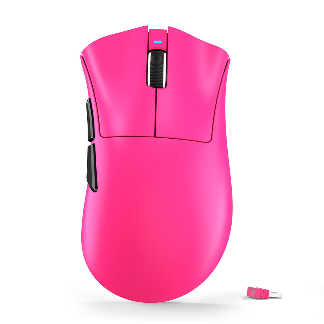 ATTACK SHARK V3 Kabellose Gaming-Maus, 65g Ultraleicht, Optischer Sensor PAW3311, 25K DPI, 1K Pollin