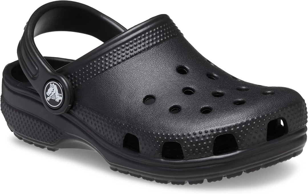 Crocs Unisex Kinder Classic Clog T Holzschuh 22/23 EU Schwarz, 22/23 EU Schwarz