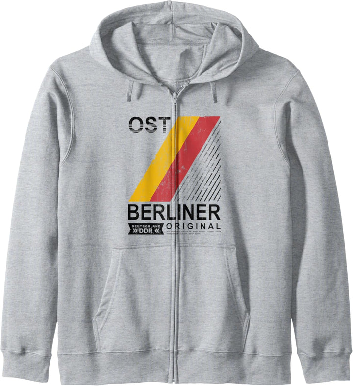 Ostberliner Original Ost-Berlin Retro Ostdeutschland DDR Kapuzenjacke