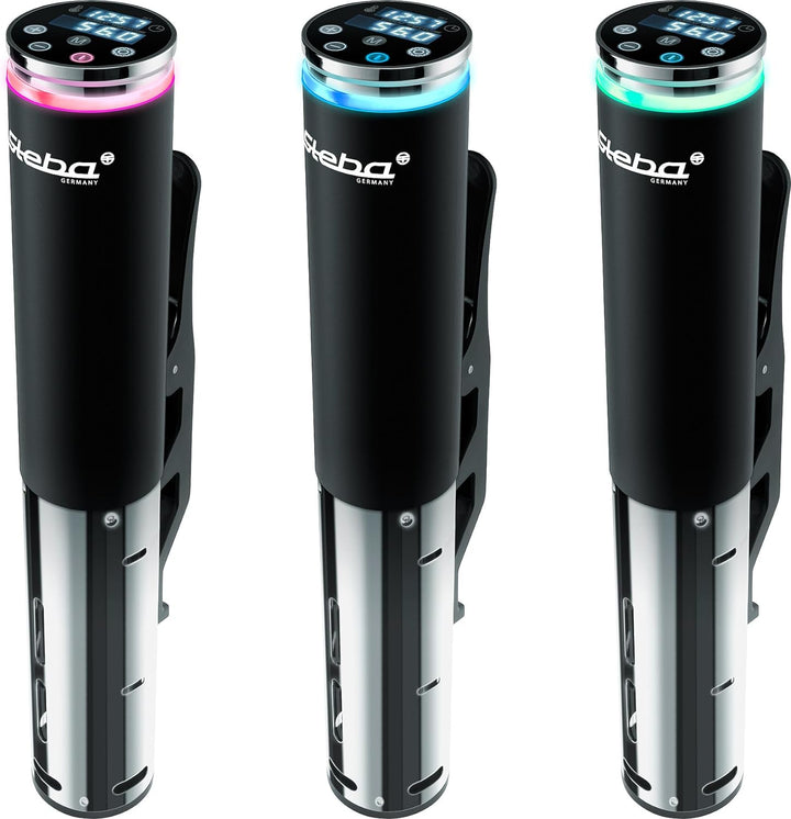 Steba Sous-Vide Stick, 1200 Watt, Temperatureinstellung bis 95°C, Touch-Display, 0,1°C Abweichung, P