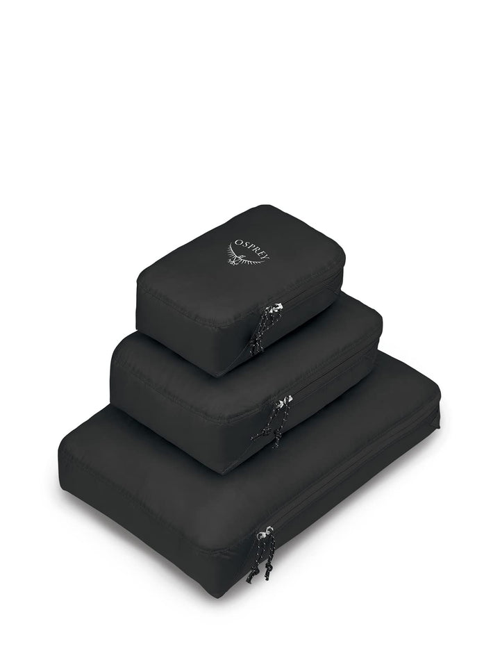 Osprey Ultralight Packing Cube Black Large Black Set Packing Cube Set, Black Set Packing Cube Set