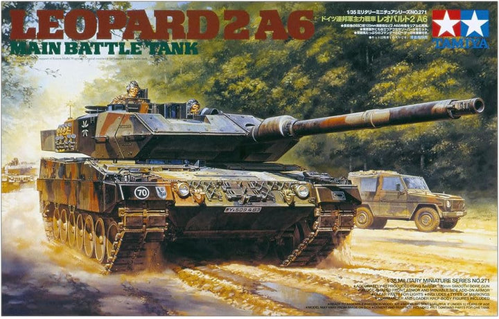 Tamiya 300035271-1:35 Bundeswehr Leopard 2A6 (3)