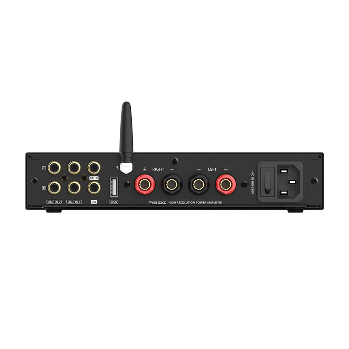 SMSL a300 Digitaler Leistungsverstärker BTL-Modus Hi-Res Bluetooth 5.0 mit Fernbedienung mit 165 Wx2
