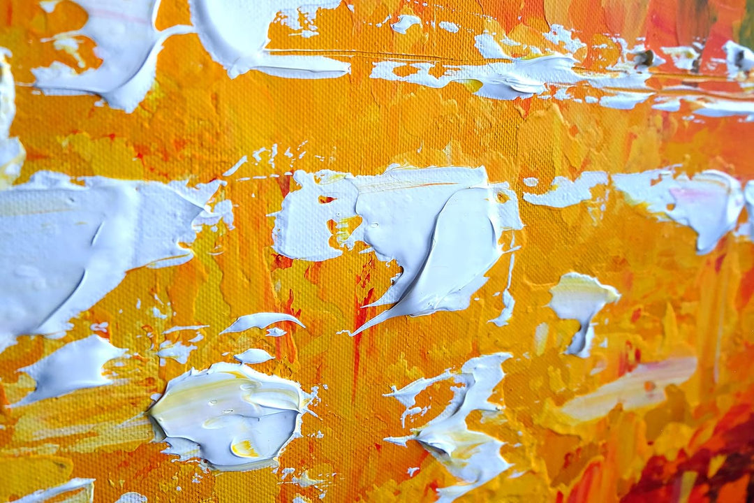 Monica Mirafiori I 100% HANDGEMALT I Gemälde Fata Morgana 100x50cm | Gemälde Handgemalt | Acrylgemäl