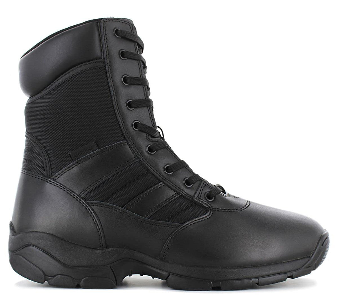 Magnum M800339-021 Panther 8 Stiefel mit seitlichem Reissverschluss, Grösse 39H, Schwarz