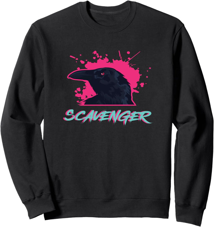 Gothic Rabe Schwarze Krähe Geschenk Gothic Rabe Sweatshirt