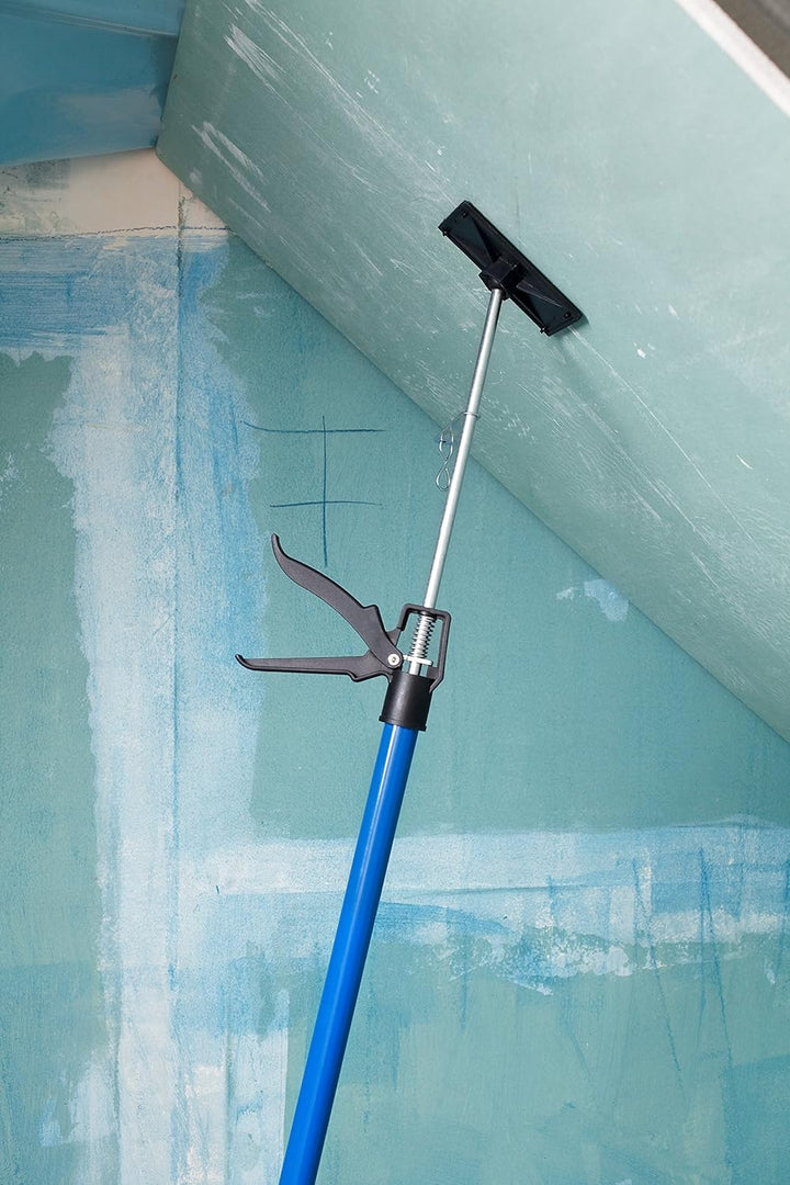 kwb Montage-Stütze bzw. Teleskop-Stütze ausziehbar 50 bis 115 cm - Ideal für Bau-Montagen und Tür-Za