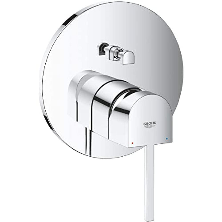 GROHE Plus | Badarmatur- Einhand-Wannenbatterie | mit Handbrause| chrom | 33547003 Chrom Einhand- Wa