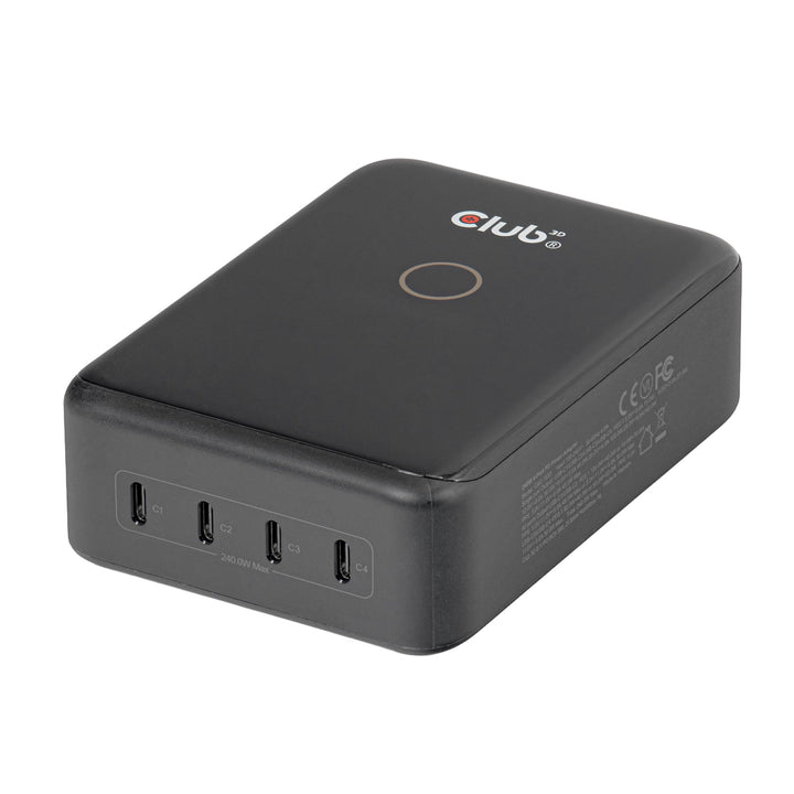 Club 3D CAC-1933 Ladegerät 4-Port-USB-C® 240W, CAC-1933
