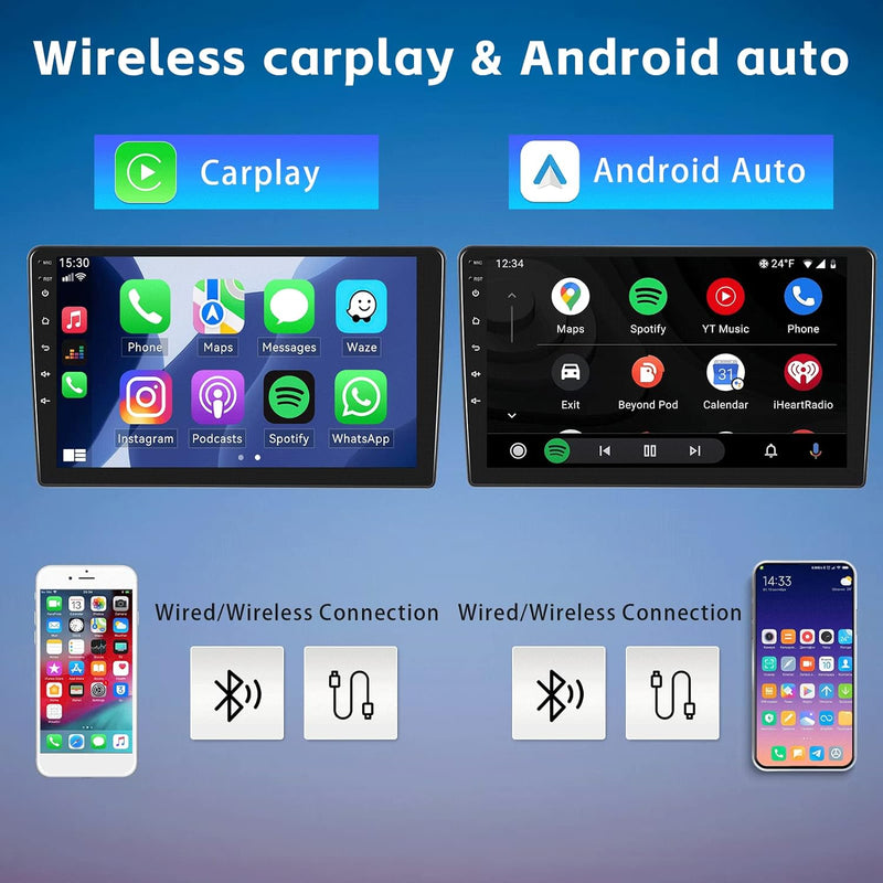 2+64G Android 13 Autoradio für Opel Zafira/Antara/Astra 2006-2010 mit Wireless Carplay Android Auto,