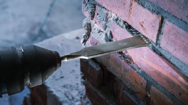 Bosch Professional hartmetallbestückter Fugenmeissel SDS-plus (Länge 130 mm), Länge 130 mm