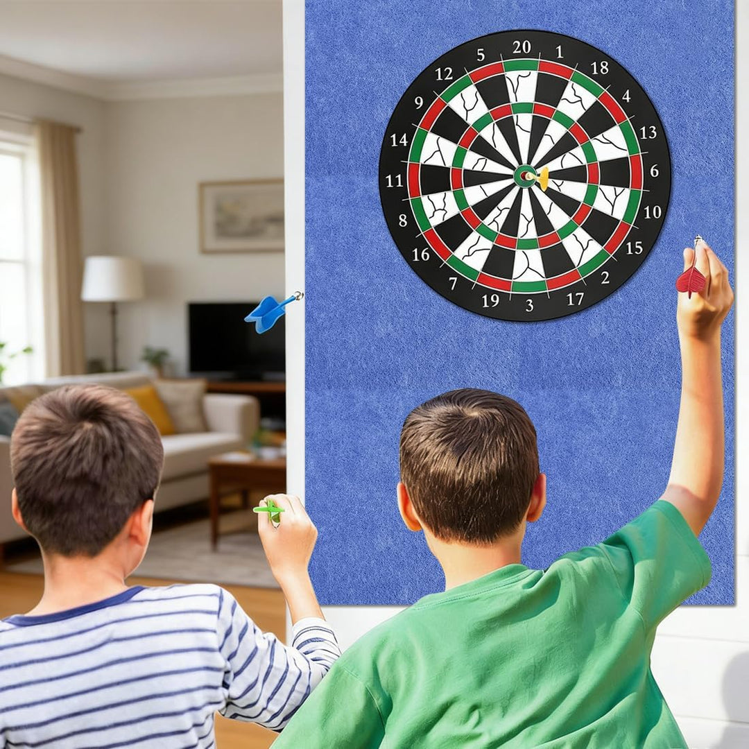 Dart Wandschutz, Filz-Dartboard-Wandschutz, Wandschutz Dartscheibe, Selbstklebende Dartscheiben Umra