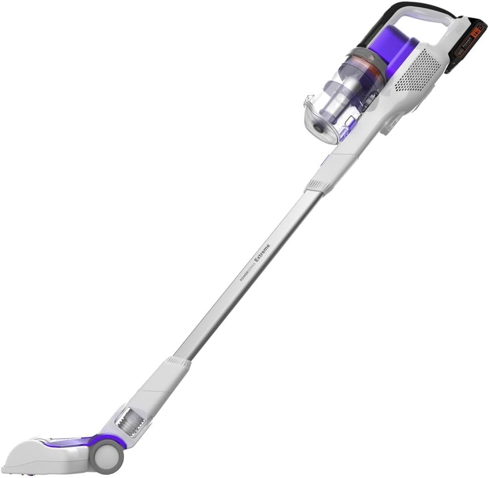 Black + Decker BHFEV1825CP Akku-Handstaubsauger mit Stiel kabellos beutellos