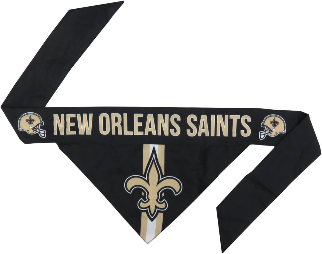 Littlearth NFL Team Hund Bandana New Orleans Saints XS