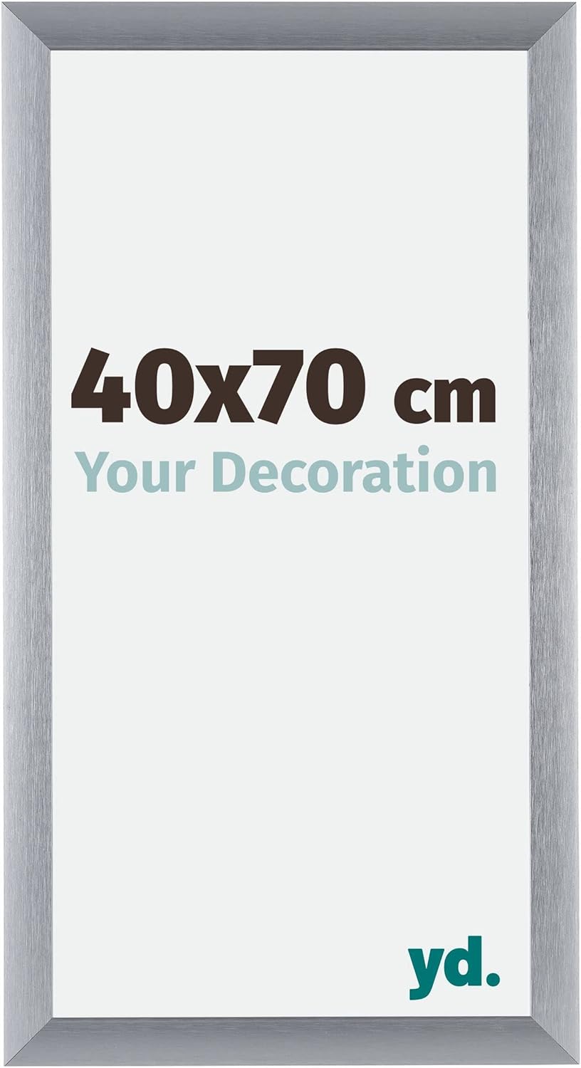 yd. Your Decoration - Bilderrahmen 40x70 cm - Bilderrahmen aus Aluminium mit Acrylglas - Antireflex