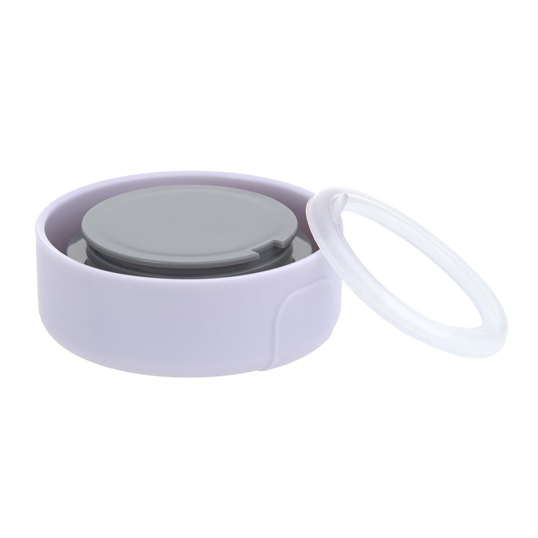LÄSSIG Baby Kinder Thermo Warmhaltebox Brei Snacks auslaufsicher Edelstahl 315 ml/Food Jar Happy Fru