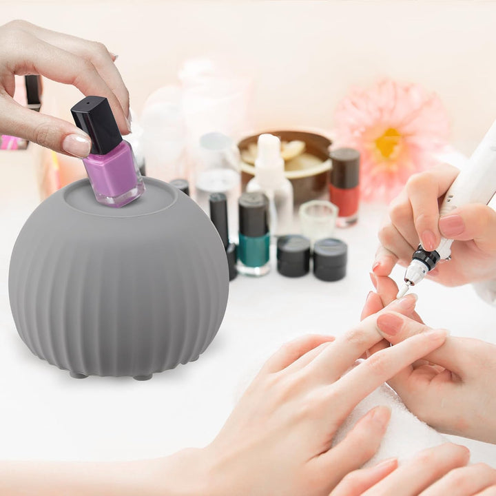 Mini Vortex Mixer 5000 U/min, Paint Shaker mit Touch-Modus Grau | with100 Mischkugeln, geeignet für