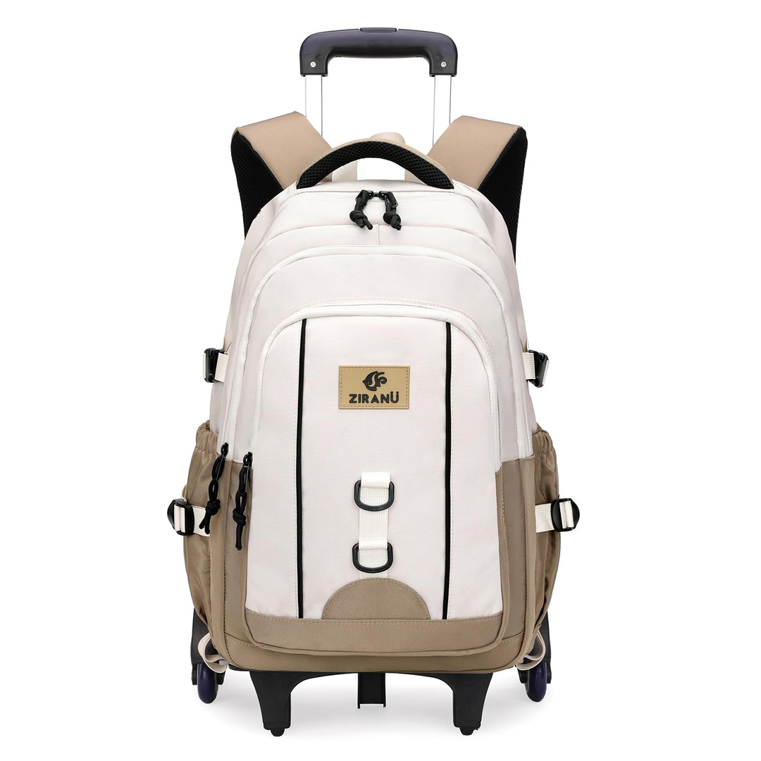 Schulrucksack mit Rollen Mädchen Jungen Teenager Trolley Kinder Rucksack mit Rollen Schule Schultasc