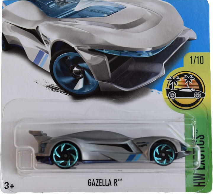 Hot Wheels Exotics 1/10 Gazella R 358/365 Silber