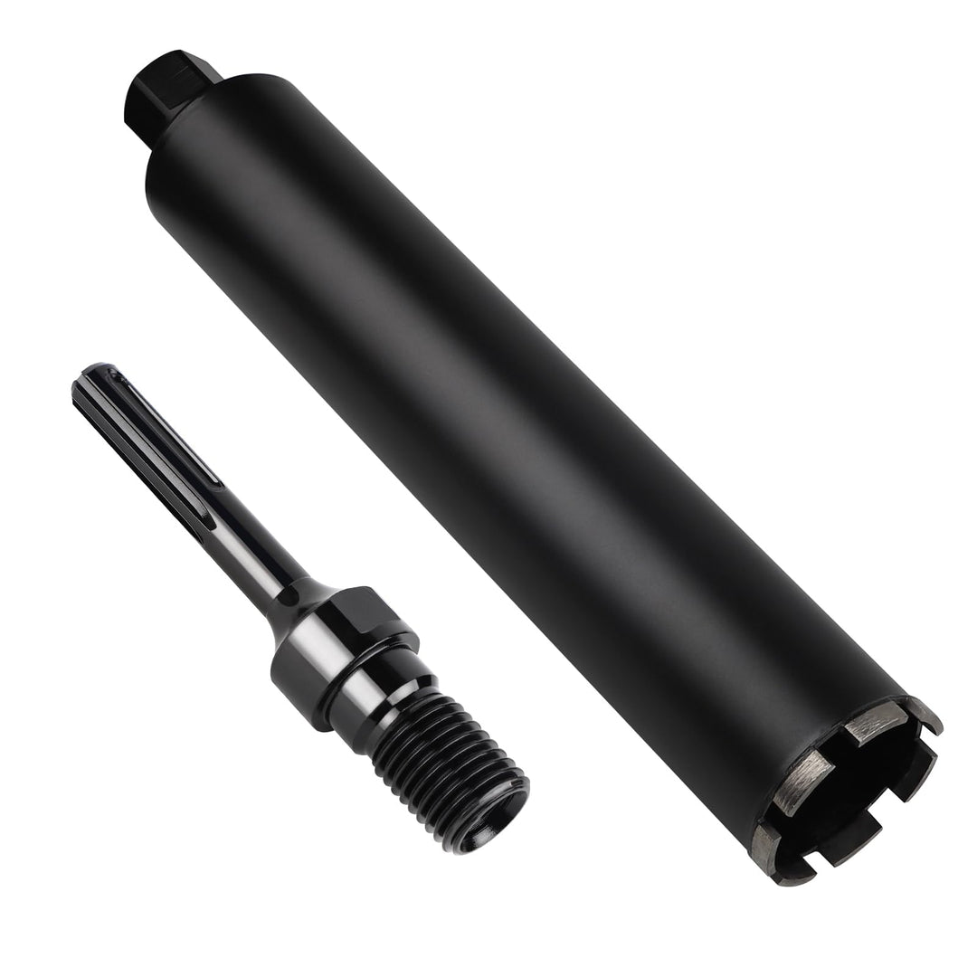 CPROSP 1¼" UNC Diamantbohrkrone mit SDS MAX Adapter, Kernbohrkrone DM 82 mm, L 420 mm, Kernbohrer fü