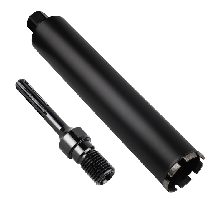 CPROSP 1¼" UNC Diamantbohrkrone mit SDS MAX Adapter, Kernbohrkrone DM 82 mm, L 420 mm, Kernbohrer fü