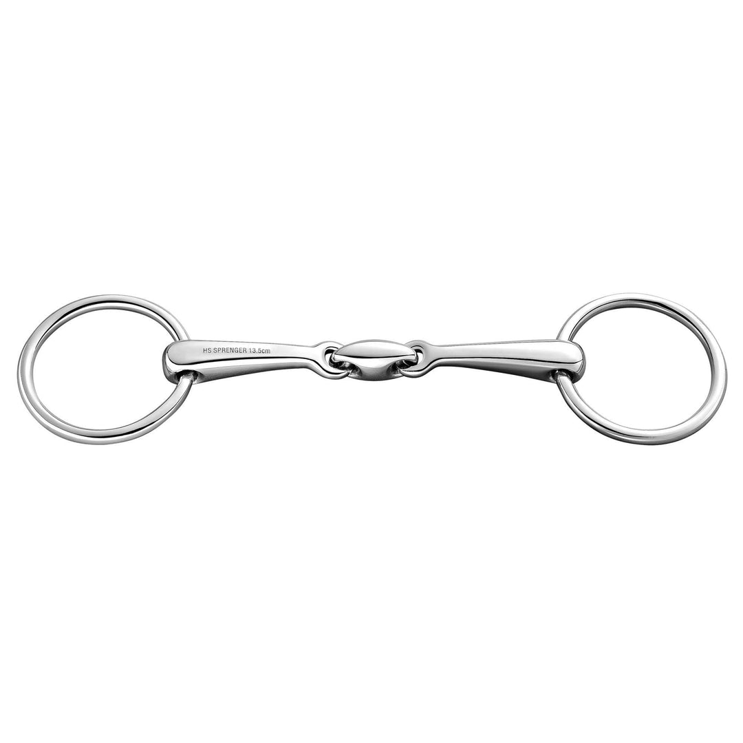 Sprenger - doppelt gebr. Unterlegtrense aus Edelstahl silber 115, silber 115