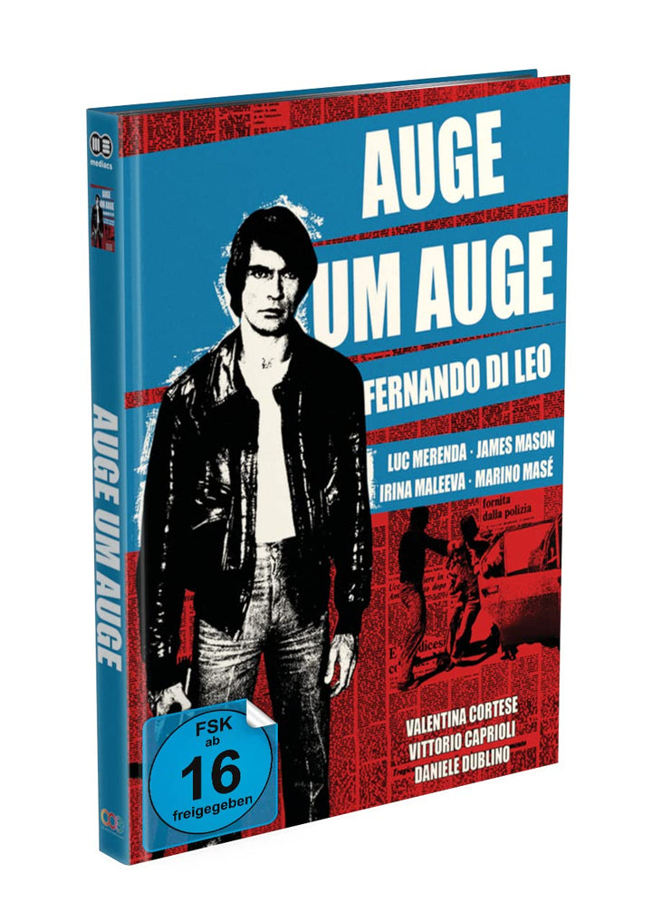 AUGE UM AUGE - 2-Disc Mediabook Cover A (Blu-ray + DVD) Limited 333 Edition – Uncut, Blu-ray