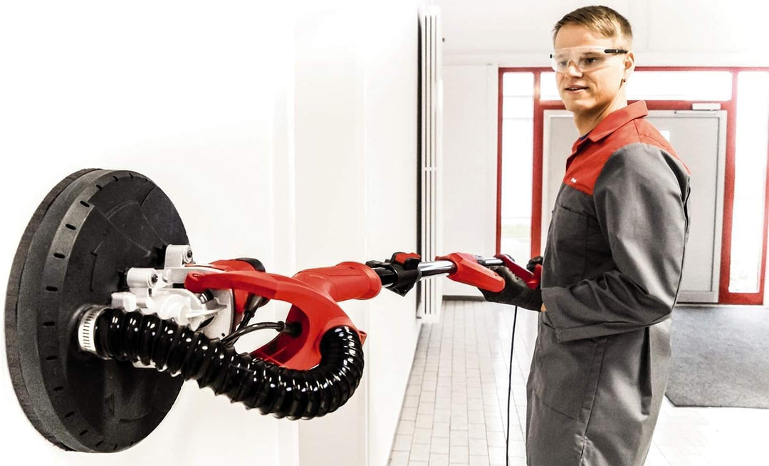 Einhell Trockenbauschleifer TC-DW 225 (600W, 1500 1/min max. Drehz., 225mm Schleifsch., Teleskopstie